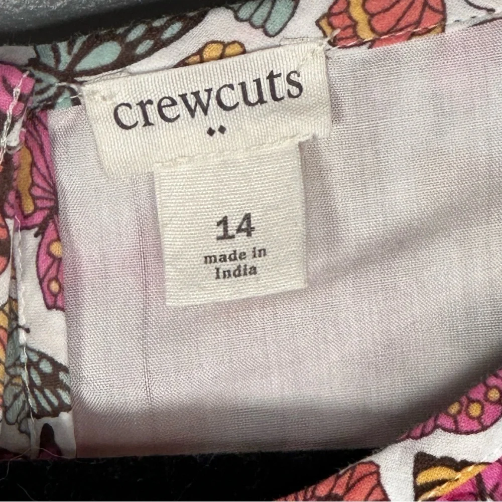 Jcrew Crewcuts Girl's Butterfly Dress, size 14